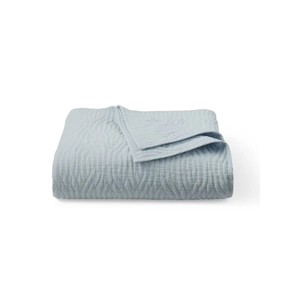 Lauren Ralph Lauren Wiley Cotton Tonal Jacquard Quilt King 92